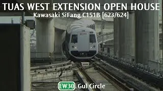 [TWE Open House] SMRT C151B [623/624] at Gul Circle