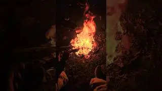 Nothing beats the warmth of a crackling fire on a chilly night.#cozynights #bonfire #wintervibes