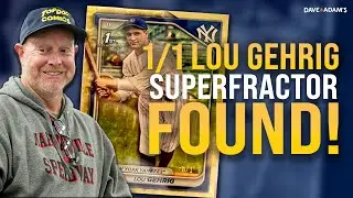$100,000 1/1 Lou Gehrig Superfractor FOUND! Will he take our bounty?