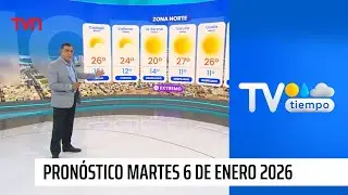 Pronóstico del tiempo: Martes 6 de enero 2026 | TV Tiempo