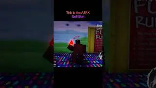 The ASPX noli skin got a new change! #roblox #forsaken #noli #sfx #shorts