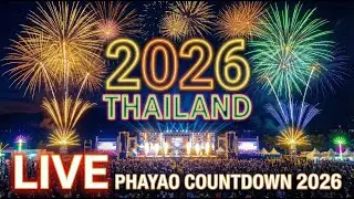 2026 New Year Countdown Walk at Phayao Lake, Unseen Thailand 🎆