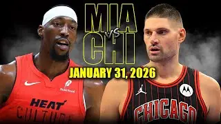 Miami Heat vs Chicago Bulls Full Game Highlights – January 31, 2026 | NBA Season