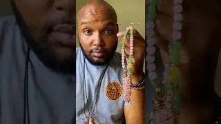 Custom rose quartz wrapped in copper with aventurine, citrine & rose quartz necklace🙌🏾🙌🏾🙌🏾