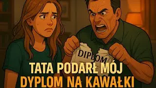 (PEŁNA HISTORIA) Tata Podarł Mój Dyplom Na Kawałki😱