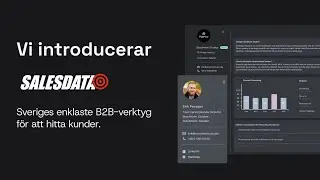 Introducerar Salesdata