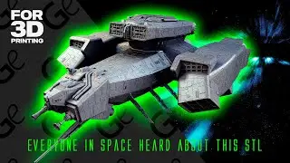 Nostromo 3D Printing Model | Make Game Real