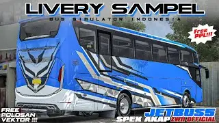 Livery Custom Mod JB5 AKAP Zwii Official || Free Polosan vektor dan PPL‼️