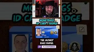 MONEYBAGS ID CARD & BADGE 💰 | Phasmophobia #shorts