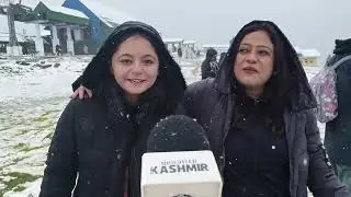 Fresh snowfall at Gulmarg&rsquo;s Affarwat and Kongdoori turns the famous ski resort