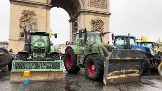 Demonstration of French farmers in Paris - 01/08/2026