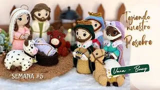 Рождественский вертеп амигуруми | Корова и Бык 🧶 | Простой урок по вязанию крючком