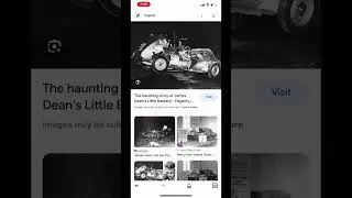 James Dean&rsquo;s car before after