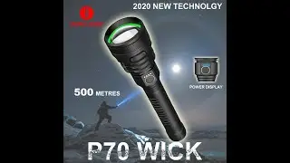 P70 John Wick Heavy Duty Torchlight 500m zoom flashlight