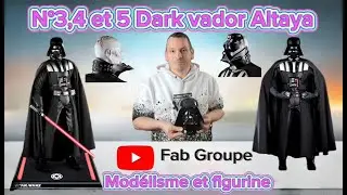 N°3,4 et 5 DarkVador Altaya