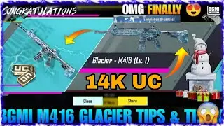 M416 GLACIER CREATE OPENING | M416 GLACIER COME BACK IN BGMI | AKM GLACIER RETURN IN BGMI | 4MS OP