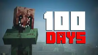 I Survived 100 Days in the Infinite Haunted Villages!