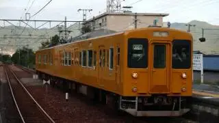 【走行音】JR西日本105系 K-04編成 広→呉快走 ｸﾓﾊ105-18(高音車)