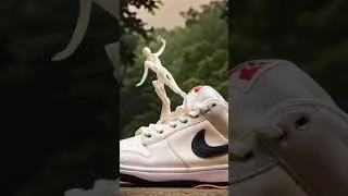 Tie your shoes #ai #machinelearning #abstractart#dancing #surrealist #artificialin#sneakers #nike