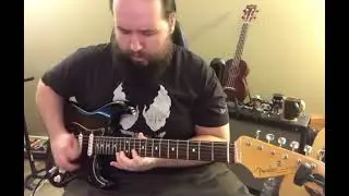 &ldquo;Scorching&rdquo; Blues Rock Guitar Solo over Sunshine of Your Love!