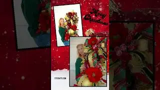 Elegant Red/Gold/Green Christmas Swag