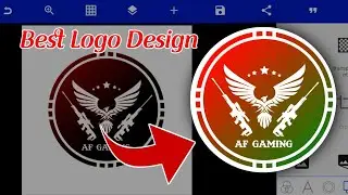 AF Gaming Best Logo Design || logo design || PS Editor