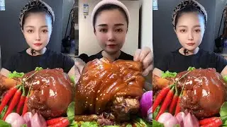 Eat Braised Pork Leg, Eat Meat With Big Pieces, Really Satisfying