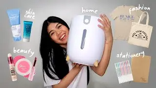 HUGE shopee haul | christmas gift ideas *all under 500*