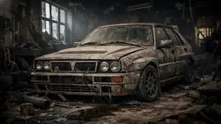ASMR Car Restoration Full Rebuild of Lancia Delta Integrale 1992 from Abandoned  to Looking New