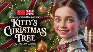 Kitty's Christmas Tree by Lucy Ellen Guernsey - Chinese / English Bilingual Audiobook