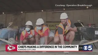 A look at how the Kansas City Chiefs make a difference in the community