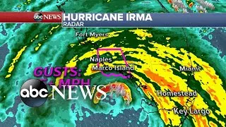 Storm conditions intensify in Naples, Florida