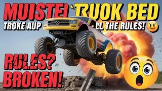 This MONSTER TRUCK Jump Broke All the Rules! 😱🔥 #monster 