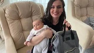 Anne-Bebek Çantasında Neler Var ? Yanıma neler alıyorum? Bebek bakım çantam