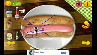 I MADE AN ALIVE HOT DOG!│CrazyChef TabTale