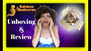 Unboxing & Review (Rainbow Mealworms)