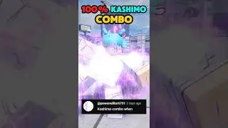 SBG 100% Kashimo Combo (Sorcerer Battlegrounds) @powereditor6731 #roblox #gaming