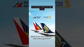 Biggest Aviation News today! Code-Share then if my time. #singaporeairlines #philippineairlines