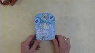 Отличная идея для подарка: конверт для чайного пакетика.