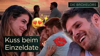 Es KNISTERT bei Lena und Martin - Im Sonnnenuntergang f&auml;llt auch ein KUSS 💘✨ I Die Bachelors