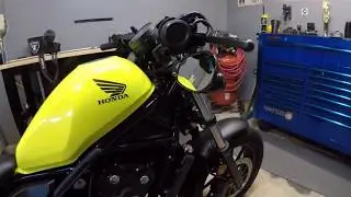 Honda Rebel cmx 500 flipped mirror mod.