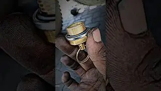 how to Air tank drain valve change #truck #air #drain #shorts #short