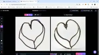 Leonardo AI Real-time Canvas - Heart