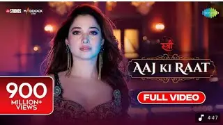 Aaj Ki Raat - Full Song I Stree 2/ Tamannaah Bhatia, Rajkummar Rao, Sachin-Jigar, Madhubanti, Divya 