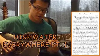 Learn Highwater Everywhere (Pt. 1) - Charley Patton Guitar Lesson (with Tablature)