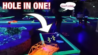 I Made A Nearly Impossible Mini Golf Hole In One!