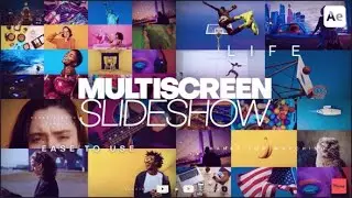 MultiScreen Slideshow | After Effects Template