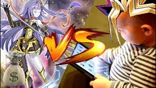 i spent a LUDICROUS amount of money to ANNIHILATE a bunch of TODDLERS playing DUEL LINKS on an IPAD