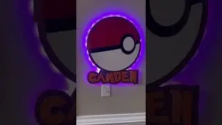 AMAZING Pok&eacute;mon sign my uncle made for me! ❤️