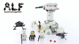 Lego Star Wars 75138 Hoth&trade; Attack - Lego Speed Build Review